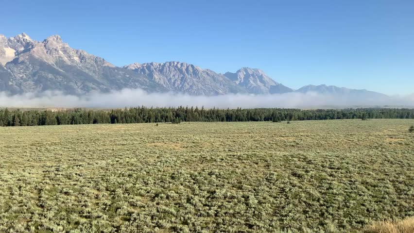 Grand Teton National Park Mountain Range Wyoming