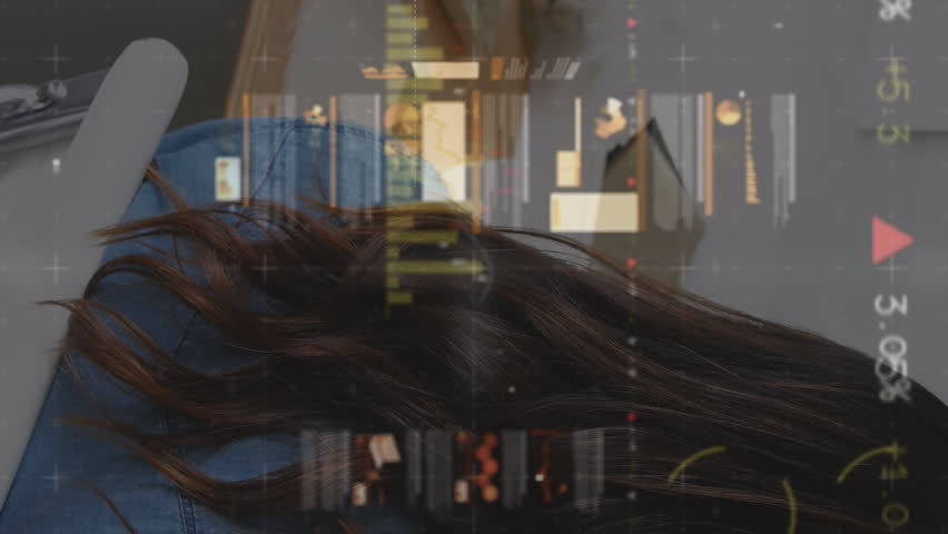 Animation of financial data processing over caucasian businesswomen. Global business, finances, data processing and digital interface concept digitally generated video. - Powered by Shutterstock - Get 15% off with code: PIKWIZARD15