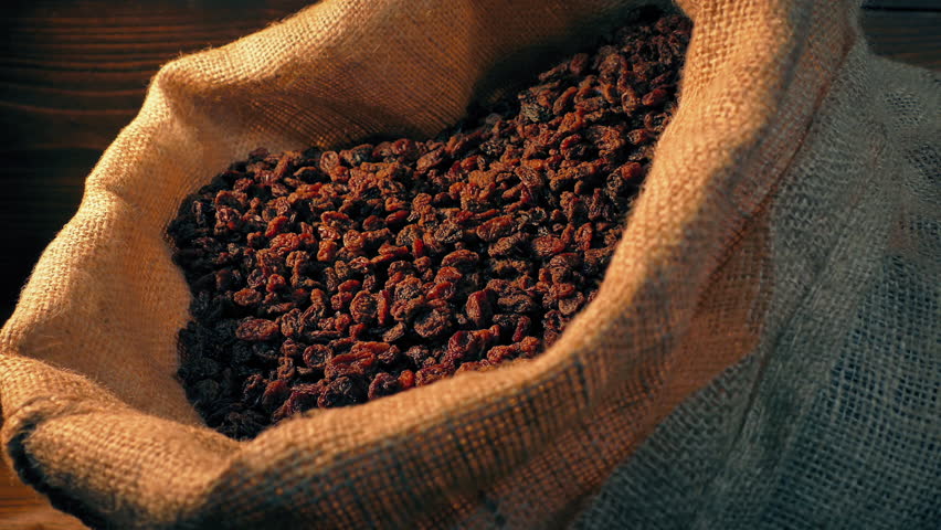 Big Sack Of Raisins Moving Shot