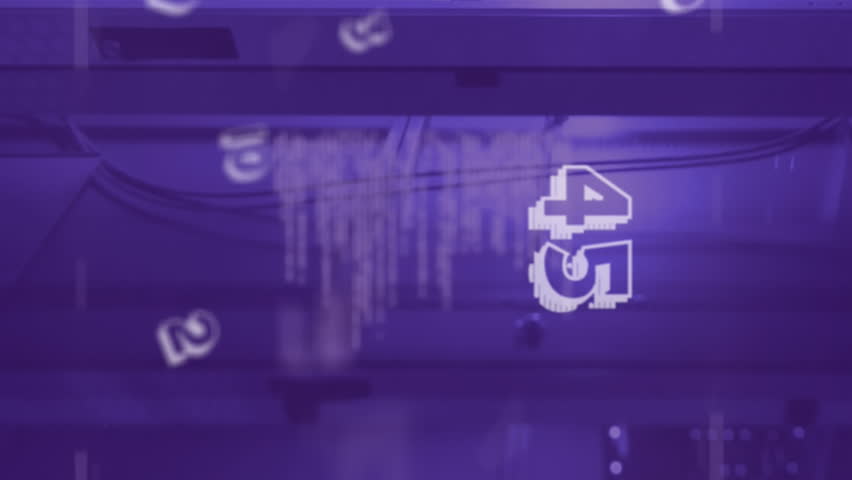 Animation of data processing with qr code and digital human over server room. Global technology, computing and digital interface concept digitally generated video. - Powered by Shutterstock - Get 15% off with code: PIKWIZARD15