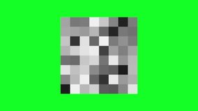 Abstract digital pixel grid background. Seamless loop animation of monochrome squares. Artificial intelligence, data, and technology concept. - Powered by Shutterstock - Get 15% off with code: PIKWIZARD15