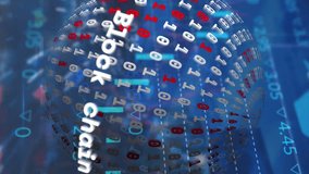 Animation of financial data processing over globe with binary coding. Global business, internet connections, cloud computing and data processing concept digitally generated video. - Powered by Shutterstock - Get 15% off with code: PIKWIZARD15