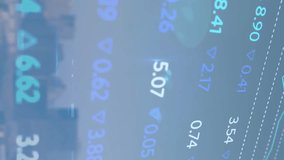 Animation of stock market and diagrams over cityscape. Global business and digital interface concept digitally generated video. - Powered by Shutterstock - Get 15% off with code: PIKWIZARD15