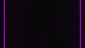 Animation of game controllers, shapes, icons and pink frame over flashing orange stripes. Connection, data, retro, leisure, processing, digital interface and communication, digitally generated video. - Powered by Shutterstock - Get 15% off with code: PIKWIZARD15