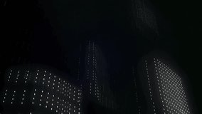 Binary code and circuit board animation over dark background. Technology, digital, coding, programming, computer, electronics - Powered by Shutterstock - Get 15% off with code: PIKWIZARD15