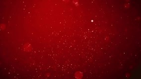 Red abstract background with bokeh lights and particles - Powered by Shutterstock - Get 15% off with code: PIKWIZARD15