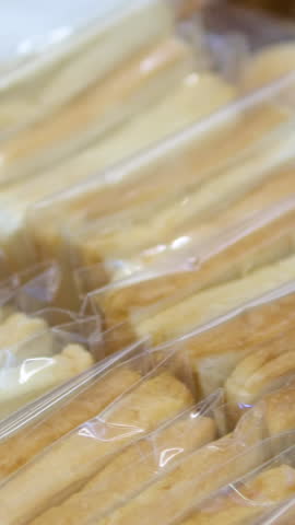 Pack of pre sliced brioche sandwich bread by Fahrlander St.Pirmin on dark background - FRANKFURT, GERMANY - MAY 02, 2025