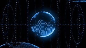 Digital globe surrounded by programming code and data processing animation. Technology, coding, network, innovation, software, internet - Powered by Shutterstock - Get 15% off with code: PIKWIZARD15