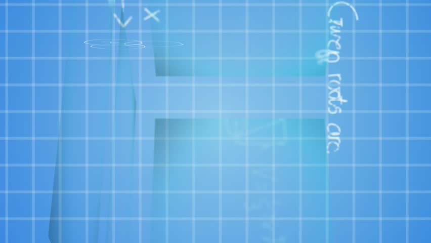 Digital animation of screens with mathematical equations over grid network on blue background. mathematical research technology concept - Powered by Shutterstock - Get 15% off with code: PIKWIZARD15