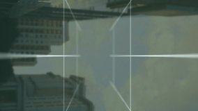 Animation of qr code and numbers over cityscape. Network, data processing, digital security and technology concept digitally generated video. - Powered by Shutterstock - Get 15% off with code: PIKWIZARD15