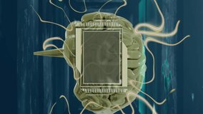 AI and mathematical equations animation over human brain in futuristic room. Artificial Intelligence, future, technology, innovation, science, digital - Powered by Shutterstock - Get 15% off with code: PIKWIZARD15