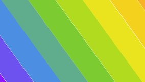 Animation of rainbow fist over rainbow stripes. lgbtq pride and equality celebration concept digitally generated video. - Powered by Shutterstock - Get 15% off with code: PIKWIZARD15