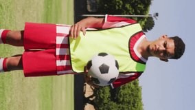 Soccer player holding ball with numerical data animation overlay on field. athlete, sports, technology, analysis, digital, statistics - Powered by Shutterstock - Get 15% off with code: PIKWIZARD15