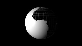 Globe digital news background. 3D World News Background animation , digital world breaking news Studio Background for news report  - Powered by Shutterstock - Get 15% off with code: PIKWIZARD15