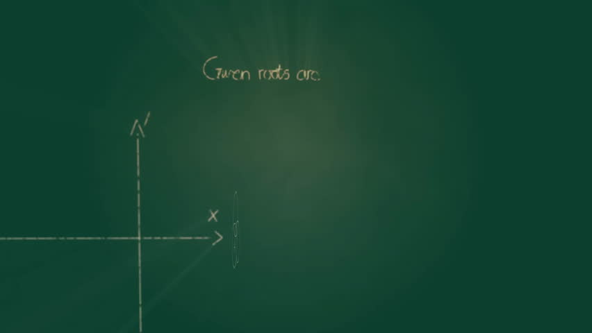 Mist drifting on chalkboard coalescing into rotating brain among formulas showing math concepts. Neuroscience, education, animation, academic, cognitive, conceptual, technical