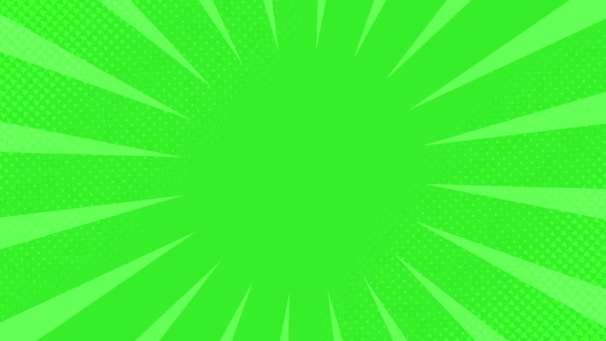 Green  comic book blast zoom