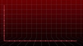 Red markers descending airplane entering rotating globe highlighting Asia for flight data 3D render. Technology, analytics, visualization, motion graphics, digital, global, innovation - Powered by Shutterstock - Get 15% off with code: PIKWIZARD15