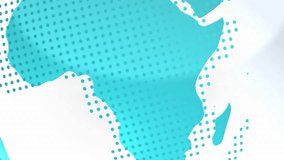 At start cyan globe rotating, hex grid fading, tickers chart animating, NEWS sliding in for update. Cosmology, data visualization, technology, finance, digital, innovation, analytics - Powered by Shutterstock - Get 15% off with code: PIKWIZARD15