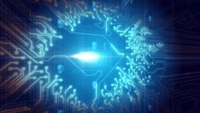 Bright glow pulsing on circuit board, revealing Africa, sliding data icons forming Bitcoin symbol. Technology, digital, innovation, futurism, cybersecurity, blockchain, network - Powered by Shutterstock - Get 15% off with code: PIKWIZARD15