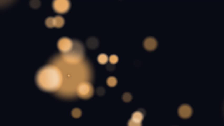 Animation of snowflakes over light spots on black background. Winter, light and movement concept digitally generated video. - Powered by Shutterstock - Get 15% off with code: PIKWIZARD15