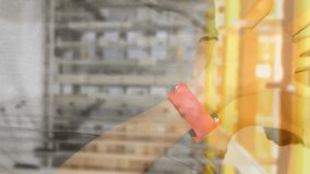 Animation of women using vr headset over server room. global connections, business, digital interface, technology and networking concept digitally generated video. - Powered by Shutterstock - Get 15% off with code: PIKWIZARD15