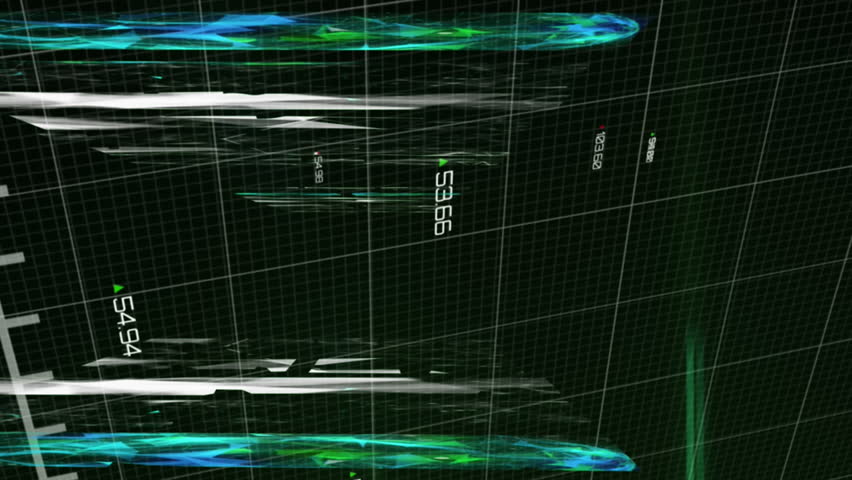 Animation of statistics and financial data processing over grid. Computer interface and technology concept. - Powered by Shutterstock - Get 15% off with code: PIKWIZARD15