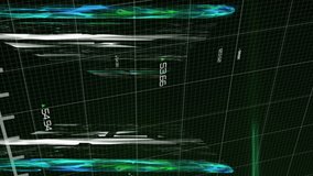 Animation of statistics and financial data processing over grid. Computer interface and technology concept. - Powered by Shutterstock - Get 15% off with code: PIKWIZARD15