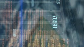 Animation of light spot, changing numbers and data processing against computer server room. Computer interface and business data storage technology concept - Powered by Shutterstock - Get 15% off with code: PIKWIZARD15