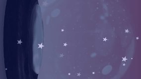Animation of stars falling over snow globe in winter scenery. christmas, tradition and celebration concept digitally generated video. - Powered by Shutterstock - Get 15% off with code: PIKWIZARD15