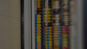 Animation of financial data processing over shopping trolley. Global shopping, business, finances, computing and data processing concept digitally generated video. - Powered by Shutterstock - Get 15% off with code: PIKWIZARD15