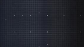 Animation of flowchart of icon over soundwaves and circuit board pattern on grid pattern. Digitally generated, hologram, illustration, cloud computing, protection and technology concept. - Powered by Shutterstock - Get 15% off with code: PIKWIZARD15