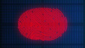 Animation of gamepad and fingerprint over data processing. Technology, business and digital interface concept digitally generated video. - Powered by Shutterstock - Get 15% off with code: PIKWIZARD15