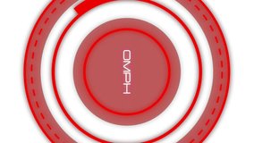 Speedometer reading 165MPH over binary code background in animation. Technology, digital, futuristic, fast, data, cyber - Powered by Shutterstock - Get 15% off with code: PIKWIZARD15