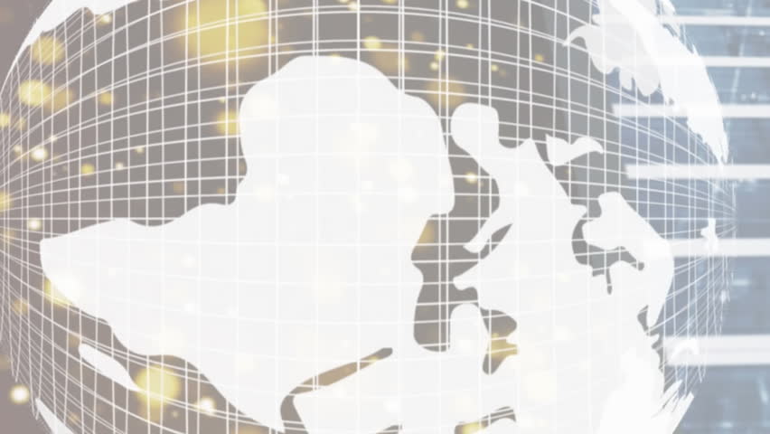 Animation of globe, and data processing on digital screens. Global network, data processing, and technology concept digitally generated video. - Powered by Shutterstock - Get 15% off with code: PIKWIZARD15