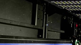 Animation of notification icons over data server racks. Digital composite, network security, data center, networking, technology, network server, push button, social media, mobile apps. - Powered by Shutterstock - Get 15% off with code: PIKWIZARD15