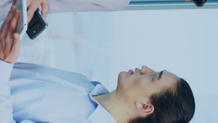 Animation of multiple notification bars over diverse coworkers discussing reports on digital tablet. Digital composite, multiple exposure, business, teamwork, social media, office and technology. - Powered by Shutterstock - Get 15% off with code: PIKWIZARD15