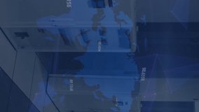 Animation of social media data processing over computer servers. Global social media, connections, cloud computing and data processing concept digitally generated video. - Powered by Shutterstock - Get 15% off with code: PIKWIZARD15