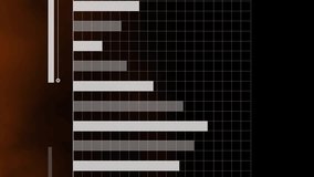 Animation of data processing over hourglass and diagrams. Business, technology and digital interface concept digitally generated video. - Powered by Shutterstock - Get 15% off with code: PIKWIZARD15