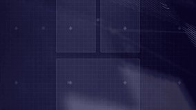 Processing data on digital interface with circuit board animation over abstract background. Technology - Powered by Shutterstock - Get 15% off with code: PIKWIZARD15