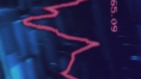 In school, child learning about financial data charts with animation on tablet. Education, technology, investing, statistics, innovation, teaching - Powered by Shutterstock - Get 15% off with code: PIKWIZARD15