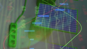 Animation of data processing and car drawing over car model. Global science data processing and digital interface concept digitally generated video. - Powered by Shutterstock - Get 15% off with code: PIKWIZARD15