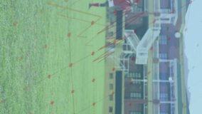 Animation of data processing over diverse rugby players at stadium. Global sport, computing and digital interface concept digitally generated video. - Powered by Shutterstock - Get 15% off with code: PIKWIZARD15