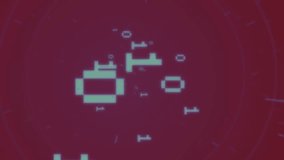 Animation of texts with loading bars over computer language and binary codes on abstract background. Digitally generated, hologram, illustration, progress, coding and technology concept. - Powered by Shutterstock - Get 15% off with code: PIKWIZARD15