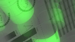 Animation of financial data processing over barrels with radioactive symbol. ukraine crisis and international politics concept digitally generated video. - Powered by Shutterstock - Get 15% off with code: PIKWIZARD15