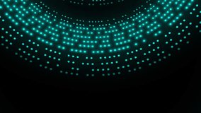 Animation of football and green light trail circles. Global sports, competition and data processing concept digitally generated video. - Powered by Shutterstock - Get 15% off with code: PIKWIZARD15