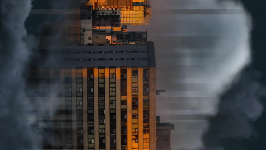 Animation of data processing over cityscape. Global business, data processing, computing and digital interface concept digitally generated video. - Powered by Shutterstock - Get 15% off with code: PIKWIZARD15