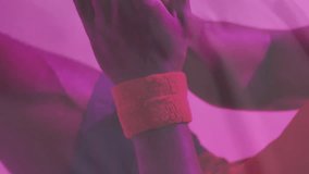 Animation of flag of france over african american male tennis player. Sports, competition and active lifestyle concept digitally generated video. - Powered by Shutterstock - Get 15% off with code: PIKWIZARD15