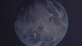 Animation of 3d DNA strand spinning over globe and changing numbers. Global medicine science research concept digitally generated image. - Powered by Shutterstock - Get 15% off with code: PIKWIZARD15