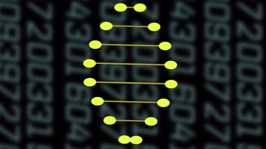 Animation of dna strand over data processing on black background. Global science, medicine, computing and digital interface concept digitally generated video. - Powered by Shutterstock - Get 15% off with code: PIKWIZARD15