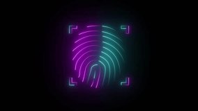 Concept of surveillance and security scanning of digital programs and fingerprint biometrics. Futuristic digital processing of biometric fingerprint scanner.	 - Powered by Shutterstock - Get 15% off with code: PIKWIZARD15